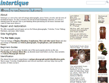 Tablet Screenshot of intertique.com